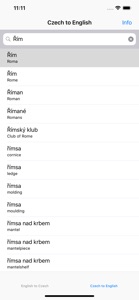 Dictionary English/Czech screenshot #3 for iPhone
