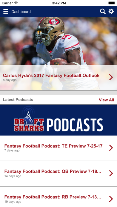 How to cancel & delete Draft Sharks Fantasy Football from iphone & ipad 1