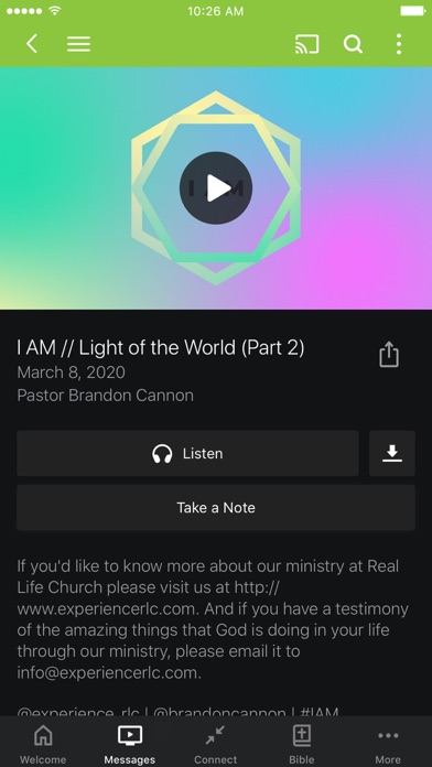 Real Life Church KY Screenshot