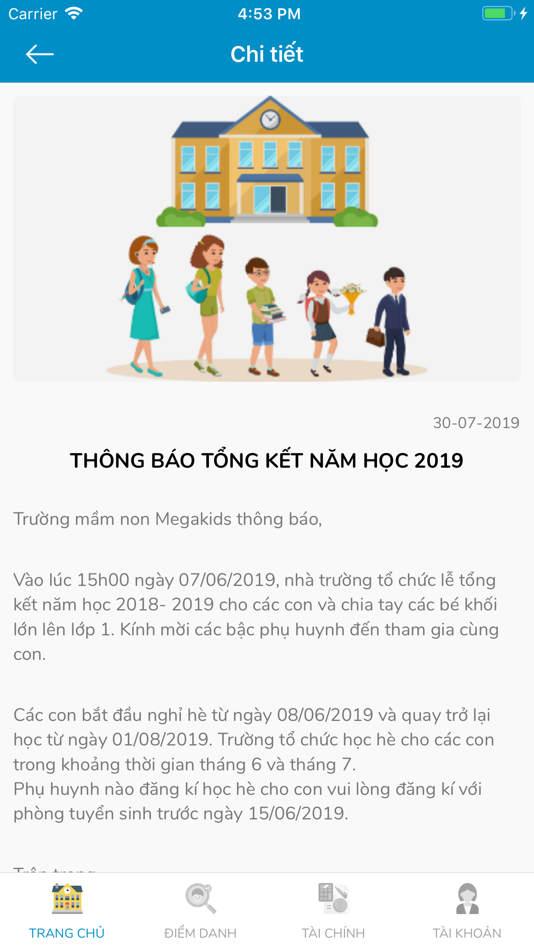 #6. Megakids Quản Lý (iOS) By: Megasoft Viet Nam Technology Joint Stock Company