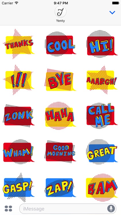 Comic Speech Bubbles screenshot-4