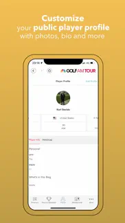 golf channel am tour iphone screenshot 4