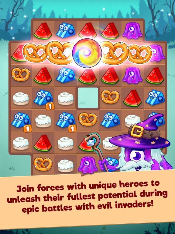 Heroes of Match 3 iPad screenshot 7 - Games app