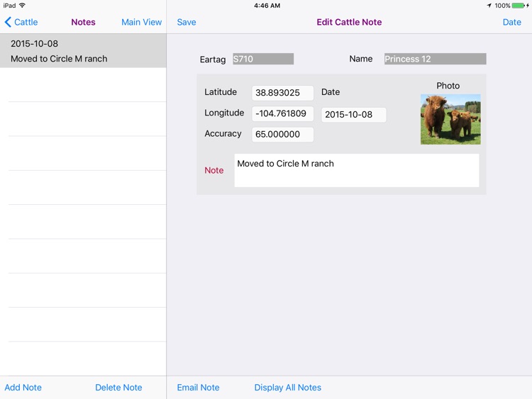 Cattle Database