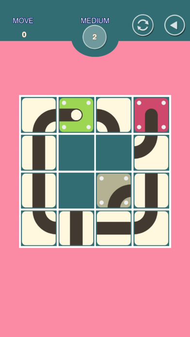 Unroll Ball Puzzle Screenshot