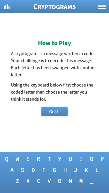 Cryptogram · Cryptoquote Game screenshot-4