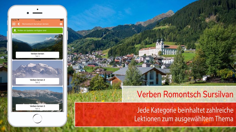 Verben Sursilvan screenshot-3