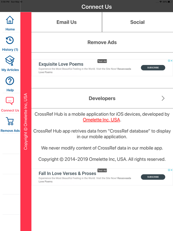 CrossRef HUB iPad screenshot 9 - Medical app