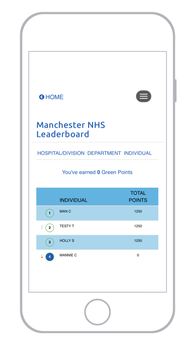 Manchester NHS; Green Rewards screenshot 3