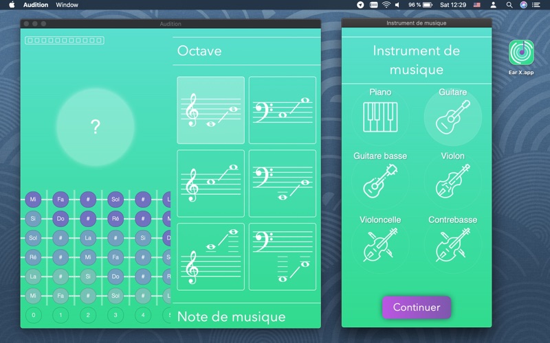Screenshot #2 pour Audition - formation auditive