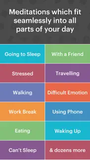 buddhify: meditation on the go iphone screenshot 1
