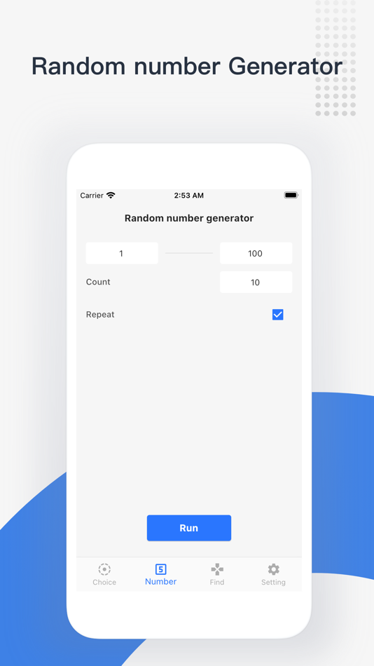 #2. Random generators - All in one (iOS) By: 兵 肖