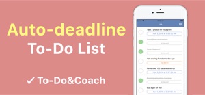 To-Do&Coach  task list manager screenshot #1 for iPhone