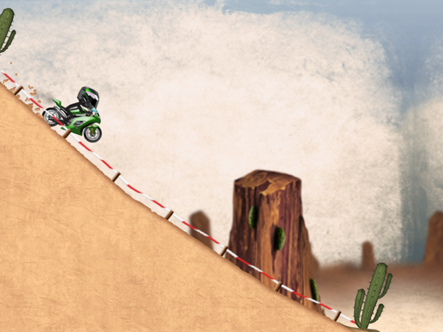 ‎Stickman Downhill - Motocross Screenshot