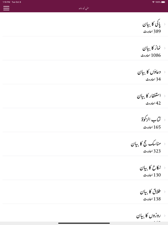 Screenshot #6 pour Sunan Abu Dawood |English|Urdu