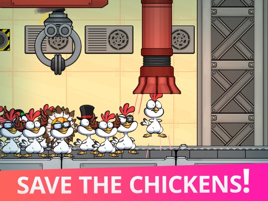 Screenshot #4 pour Save the Chickens!