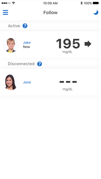 Dexcom Follow Screenshot