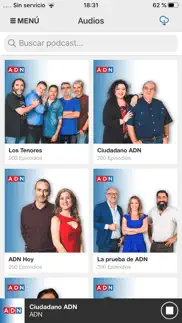 adn radio para iphone iphone capturas de pantalla 1