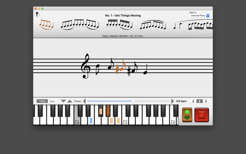 Screenshot #2 pour Vocal Exercises