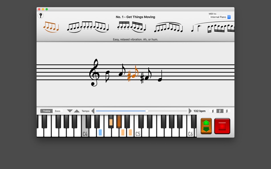 #2. Vocal Exercises (macOS) Ved: Patrick Q. Kelly