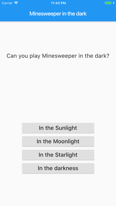 Minesweeper in the dark screenshot 3