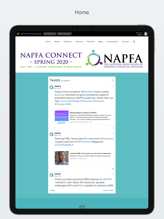 Screenshot #5 pour NAPFA Events