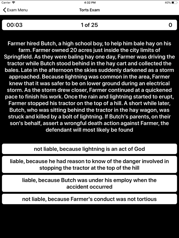 Screenshot #5 pour Bar Exam Buddy 2022-2023