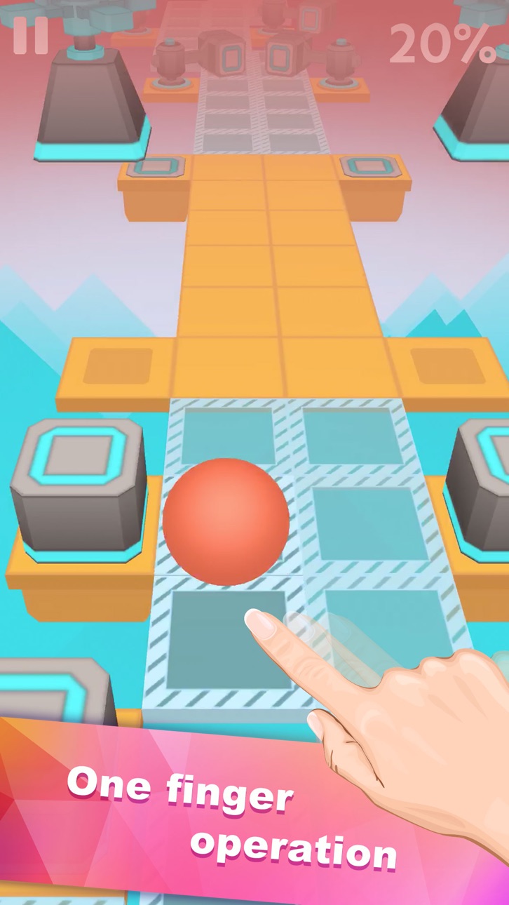 Rolling Sky Hack screenshot 4 - iOS game interface