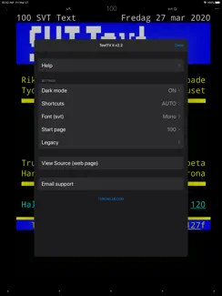TextTV II iPad image 2