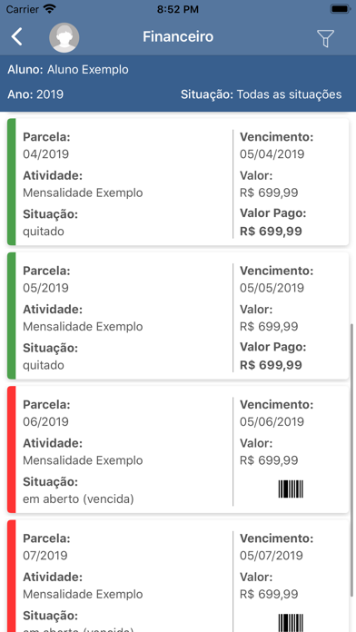 Escola Reino dos Colibris Screenshot