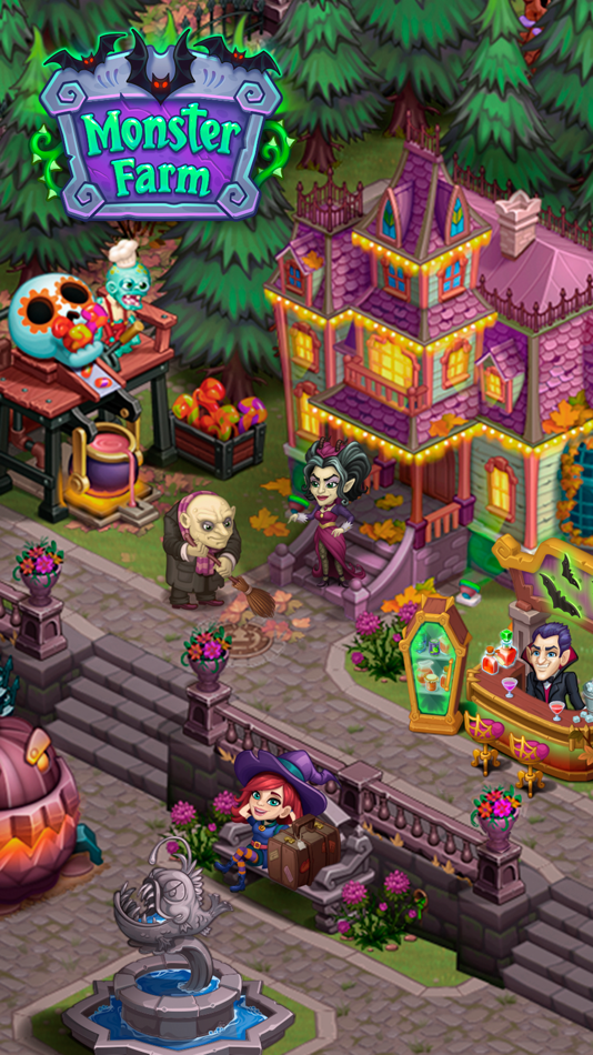 #3. Idle Monster: Happy Mansion (iOS) Podle: Sergey Karakozov