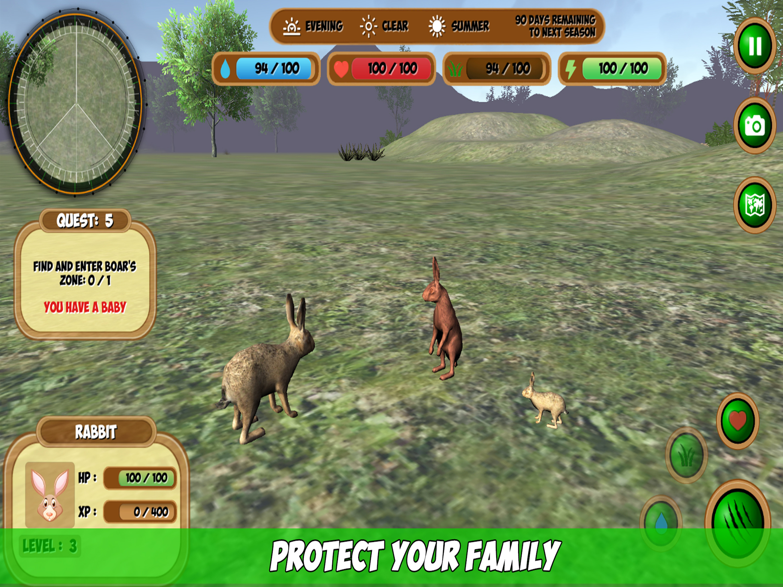Forest Animals Simulator screenshot 9