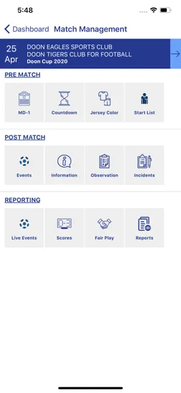 Game screenshot AIFF Match Update apk