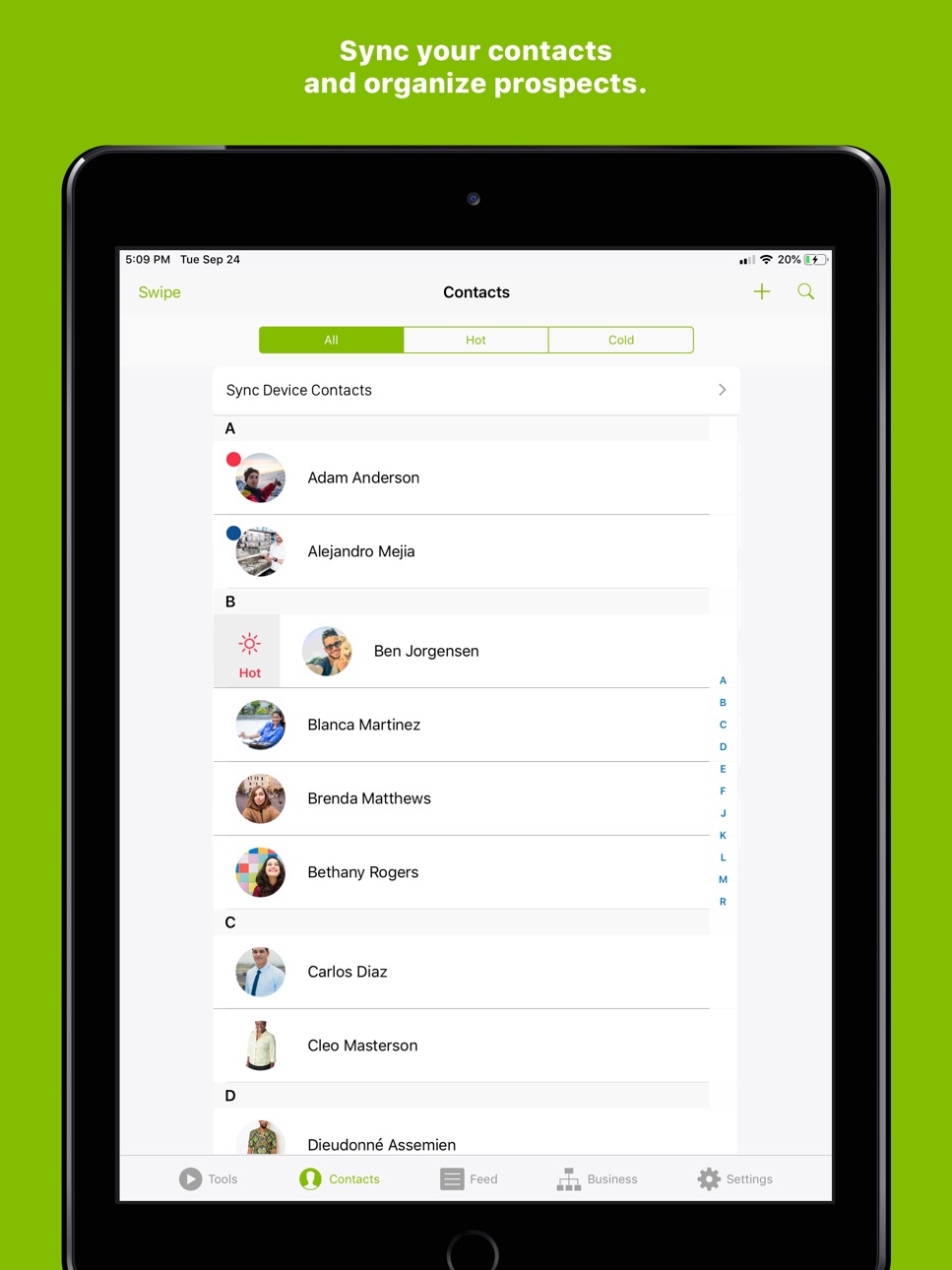 iPad screenshot