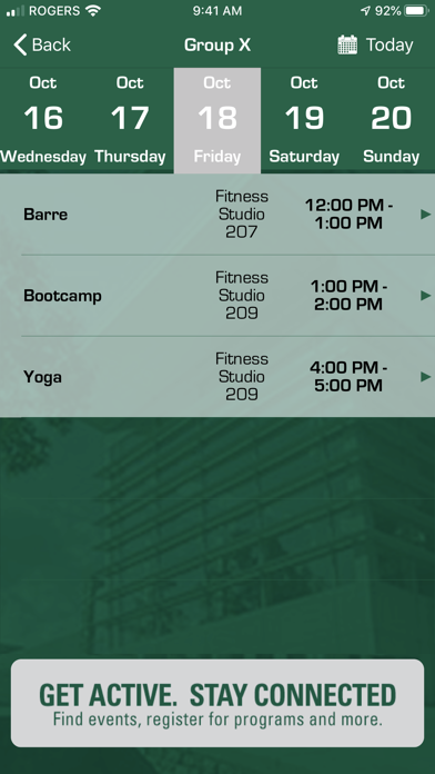 Loyola Recreation & Wellness Screenshot