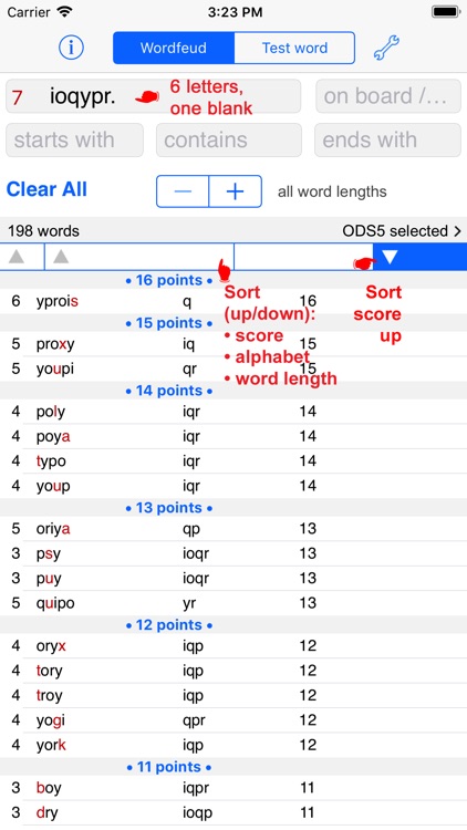 Français Words Finder/WF