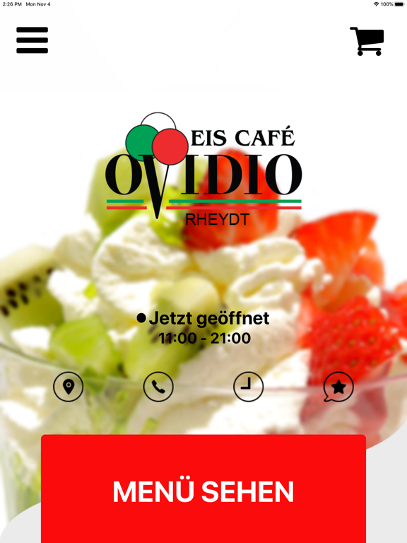 Screenshot #4 pour Eiscafé OVIDIO