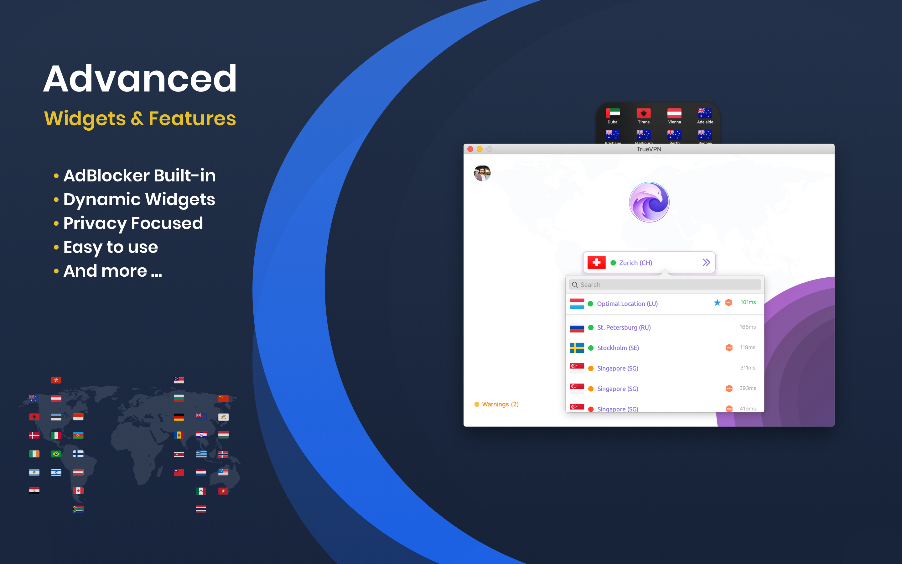 TrueVPN - Best VPN & AdBlocker screenshot 14