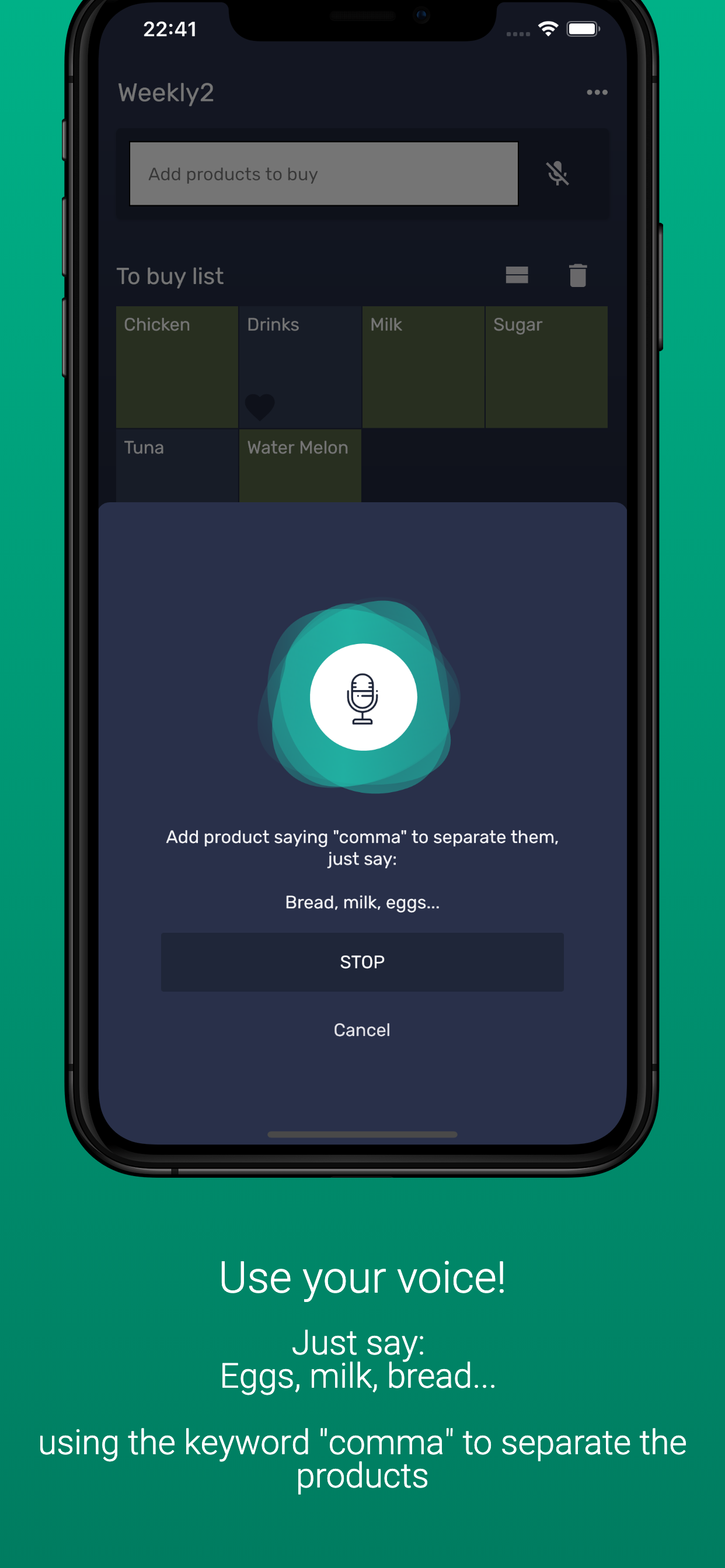 Weekly2 - Shopping List screenshot 5