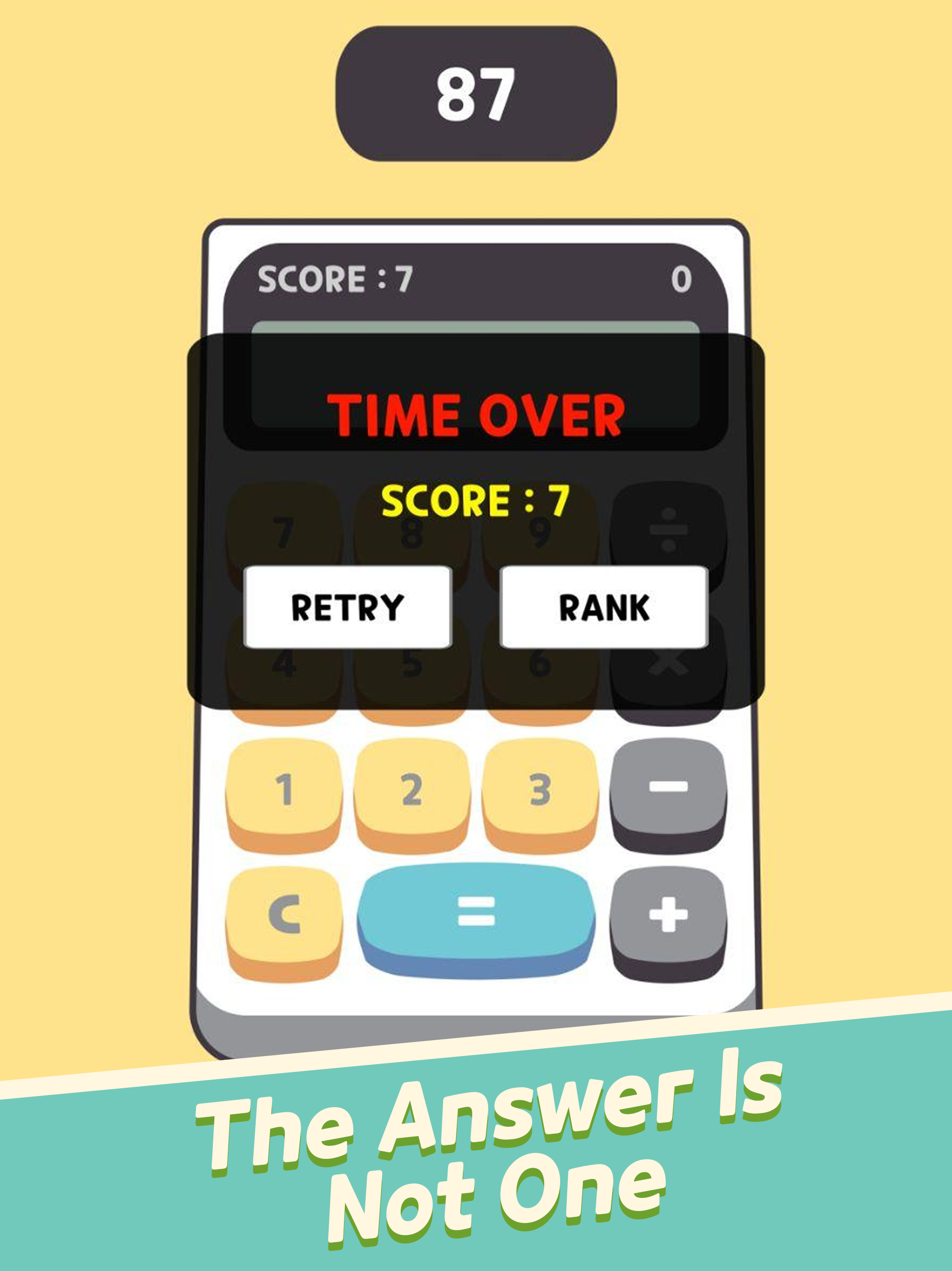 Reverse Calculator Game