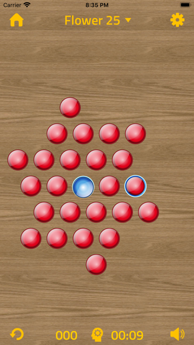 Marble Solitaire - Peg Puzzlesのおすすめ画像10