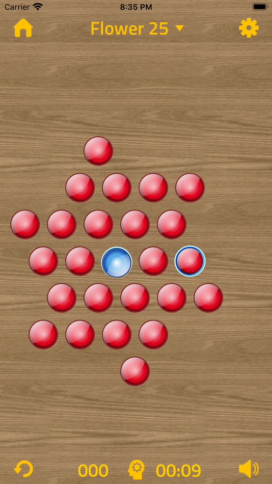 #10. Marble Solitaire - Peg Puzzles (iOS) 由: MOBILE ALCHEMY LTD