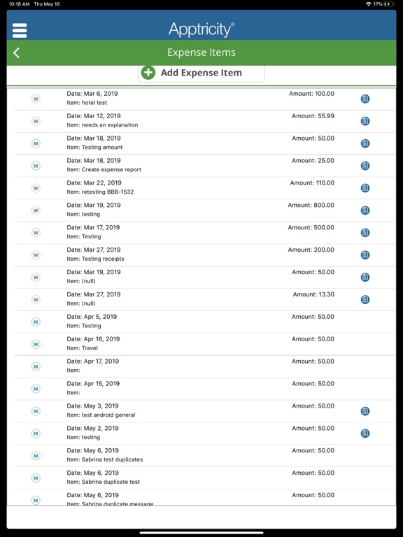 Screenshot #6 pour Apptricity Expense