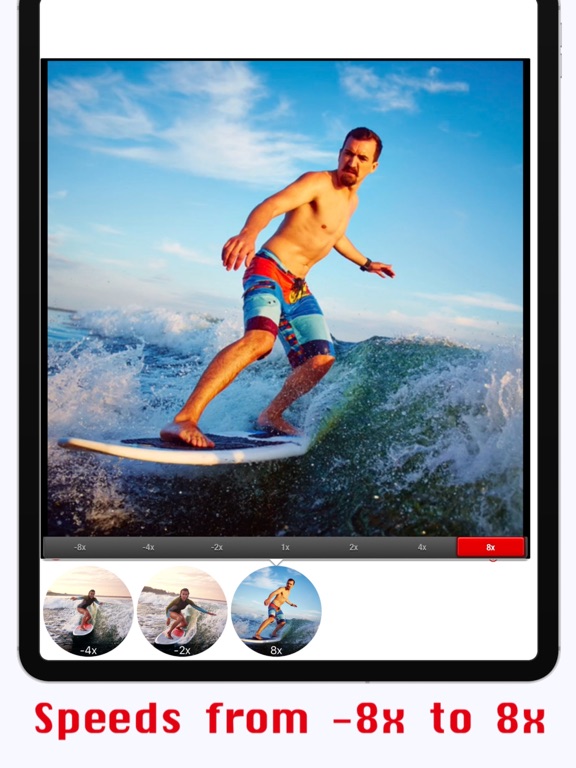 Slow Fast Motion Video Editor iPad screenshot 4 - Photo & Video app