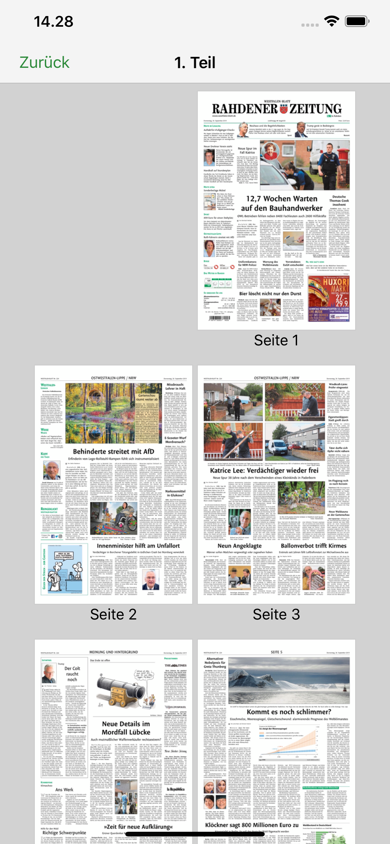 Westfalen-Blatt screenshot 3