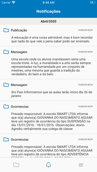 Orientar Centro Educacional Screenshot