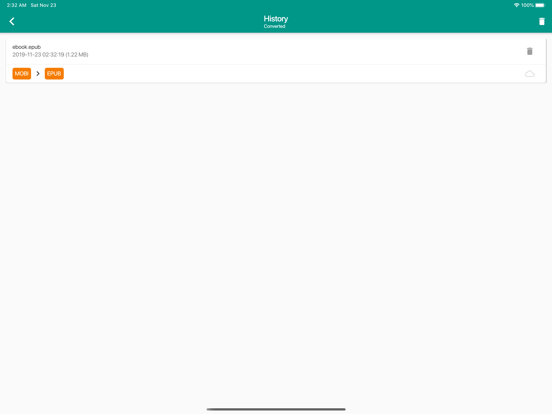 Ebook Converter iPad screenshot 6 - Utilities app