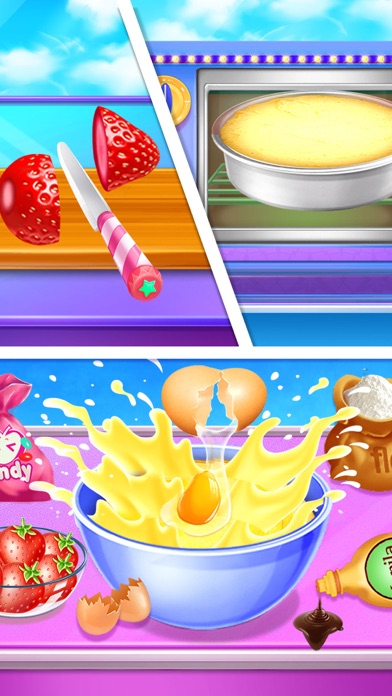 Cake Making Games - Shortcake Screenshot