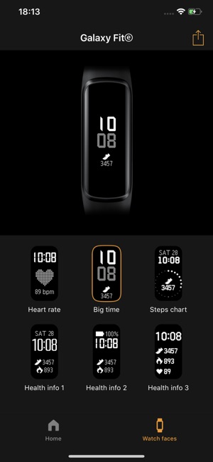 Samsung Galaxy Fit (Gear Fit) on the App Store