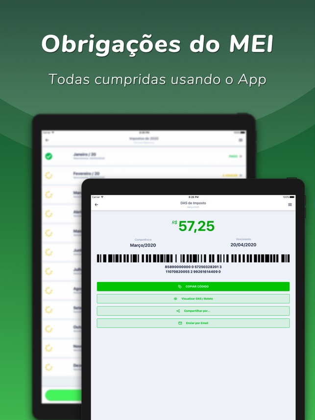 DAS MEI - Boleto, INSS on the App Store